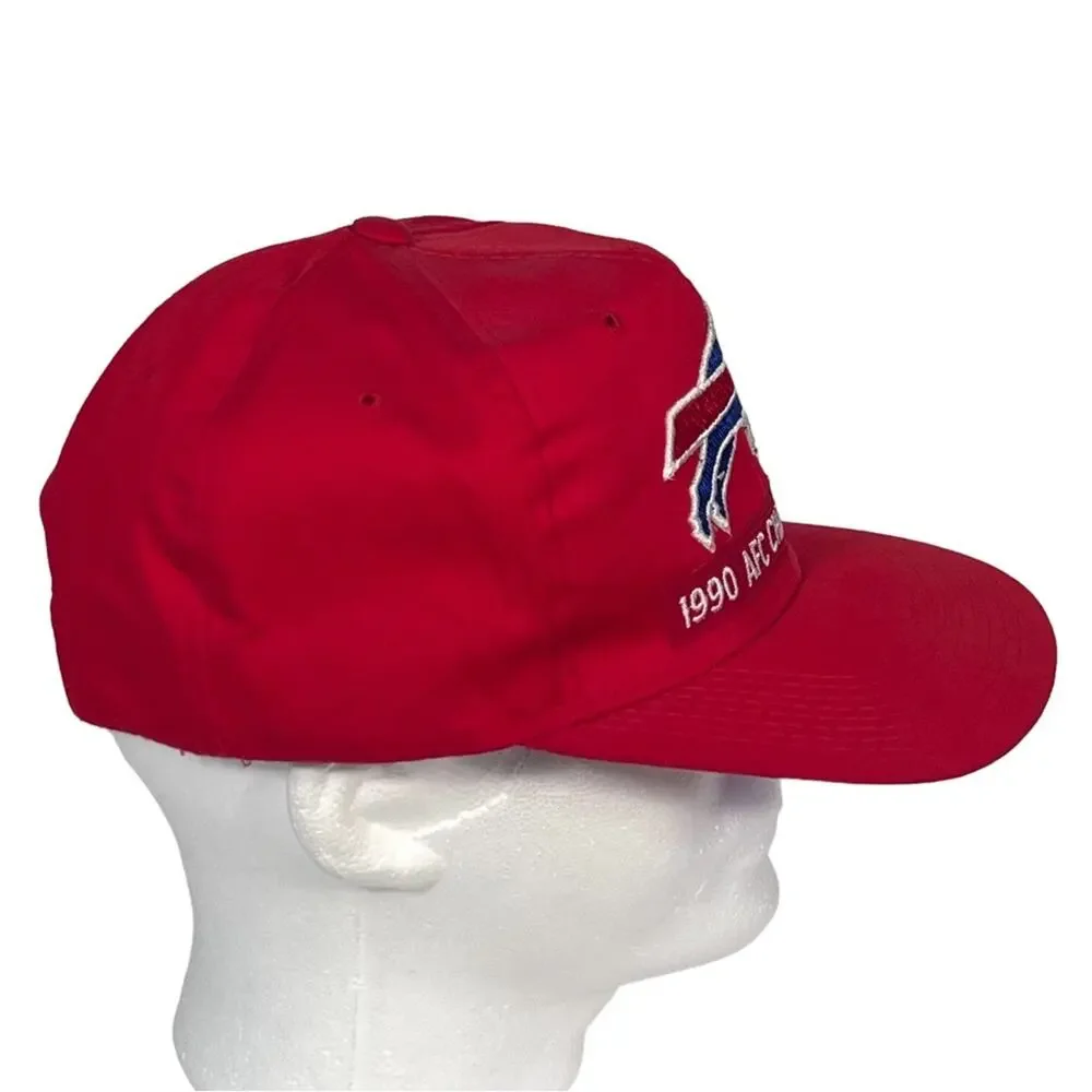 New Era Buffalo Bills 1990 AFC Champions East Vintage Adjustable Snapback EUC